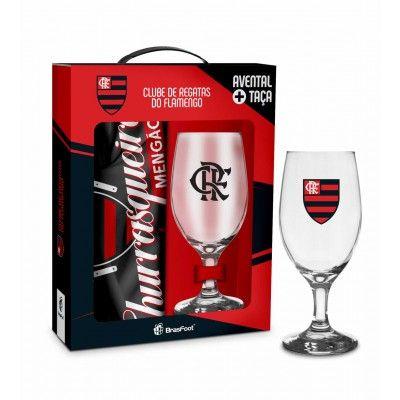 Imagem de Kit Flamengo Taça + Avental