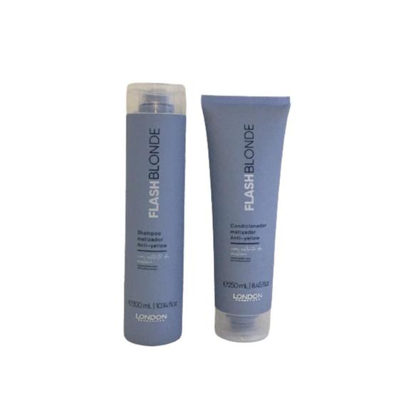 Imagem de Kit Flash Blonde Shampoo E Condicionador 250Ml