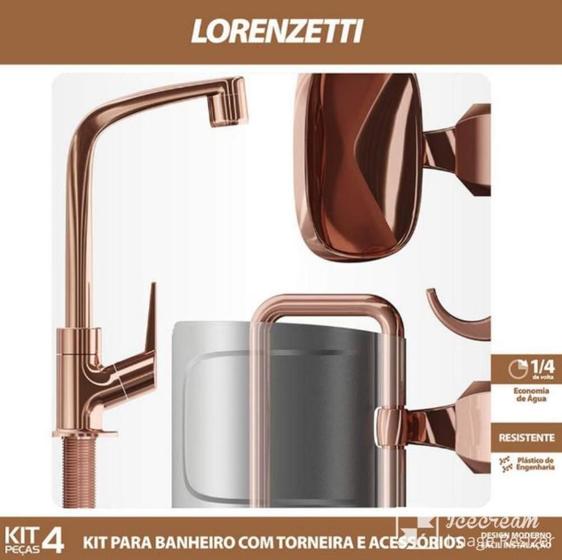 Imagem de Kit Flatt Com Torneira e Acessorios - RG- 2004 F71
