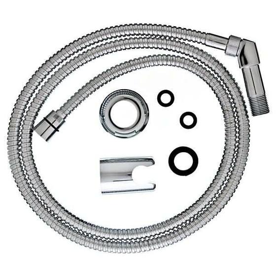 Imagem de KIT FLEXÍVEL Com SUPORTE Para DUCHA 4606.C.170 DECA MET