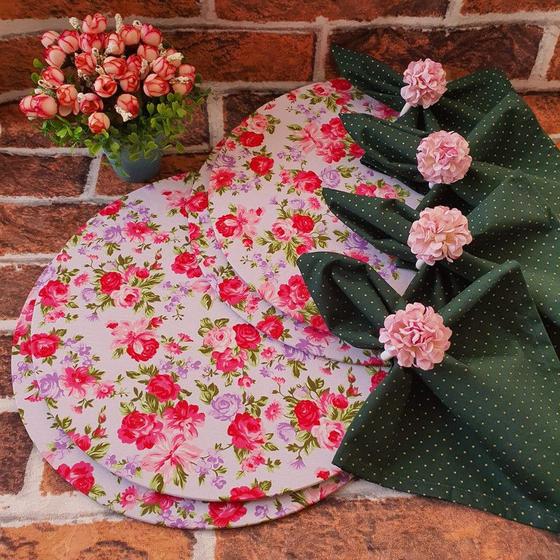 Imagem de Kit floral rosa natal crisantemo lilás capa base 20 pçs