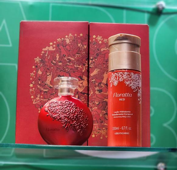 Imagem de Kit Floratta Red (Hidratante 200ml + Colônia 75ml) O Boticário