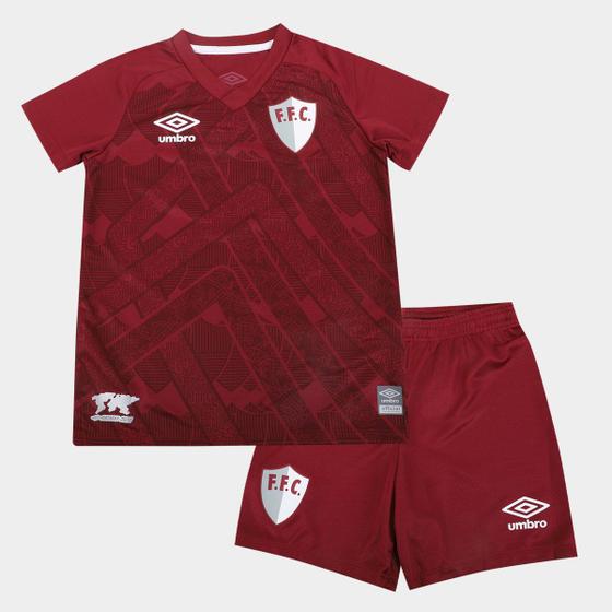 Imagem de Kit Fluminense Infantil III 22/23 s/n Torcedor Umbro