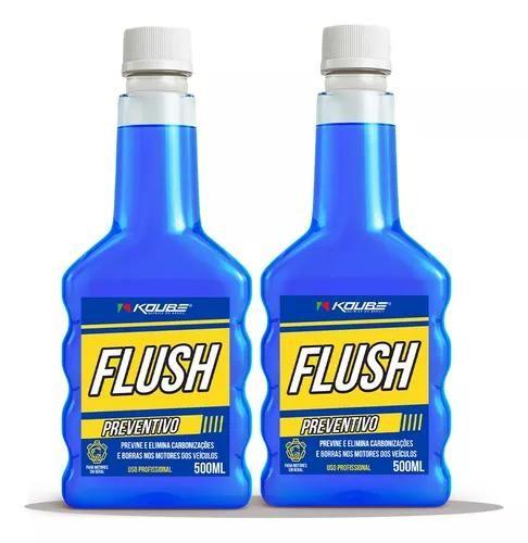 Imagem de Kit Flush Preventivo Limpa E Dissolve Borras Do Motor 2uni