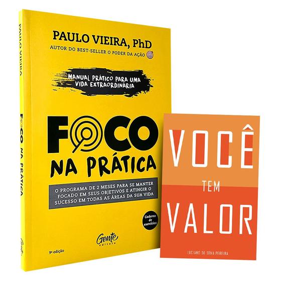 Imagem de Kit Foco na Prática + Você tem Valor