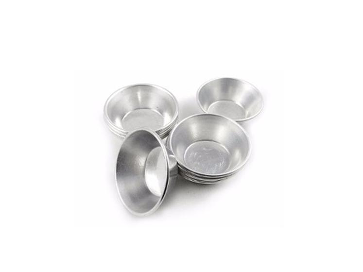 Imagem de Kit Forminha Mini Empada Alumínio Nº 5 para Buffet (12 Unid)