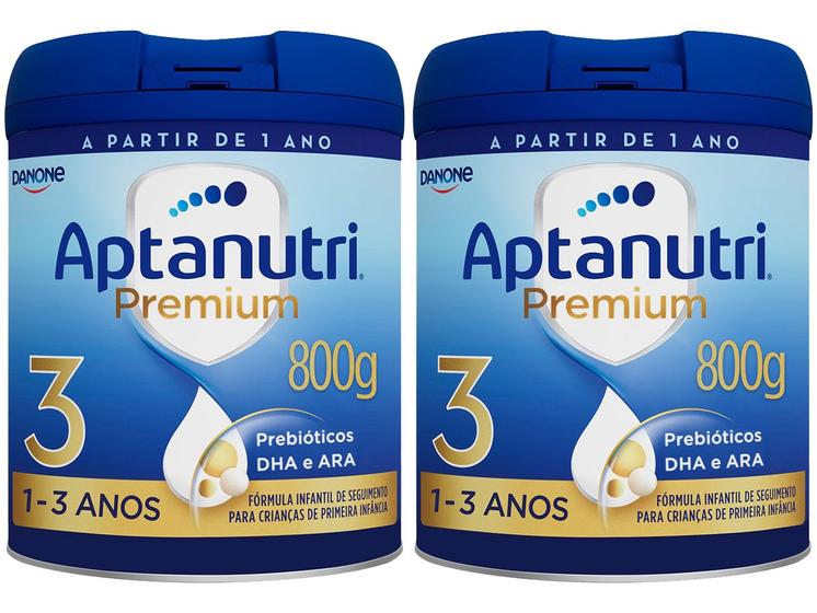Kit Fórmula Infantil Aptanutri Original Premium+ 3 Menor preço em Kit Fórmula Infantil Aptanutri Original Premium+ 3