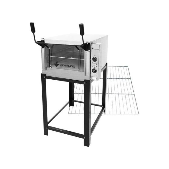 KIT - Forno Elétrico Industrial Roma Inox FERI60 220V + Grade Extra - Venâncio Menor preço em KIT - Forno Elétrico Industrial Roma Inox FERI60 220V + Grade Extra - Venâncio