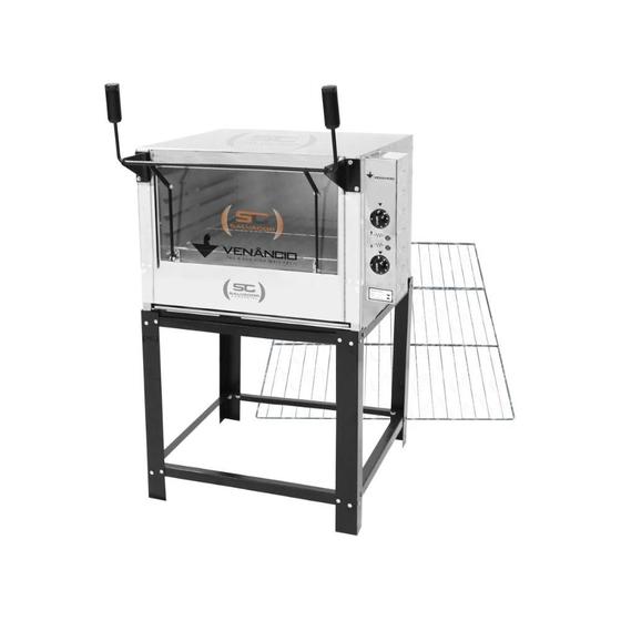 KIT - Forno Elétrico Industrial Roma Inox FERI80 220V + Grade Extra - Venâncio Menor preço em KIT - Forno Elétrico Industrial Roma Inox FERI80 220V + Grade Extra - Venâncio