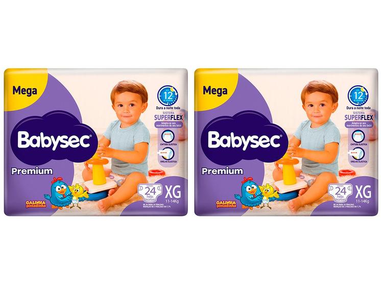 Kit Fraldas Babysec Premium Galinha Pintadinha Menor preço em Kit Fraldas Babysec Premium Galinha Pintadinha