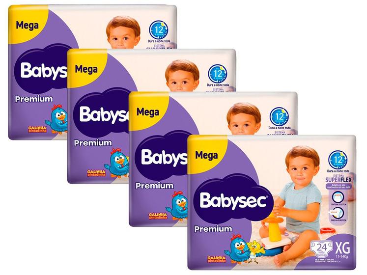 Kit Fraldas Babysec Premium Galinha Pintadinha Menor preço em Kit Fraldas Babysec Premium Galinha Pintadinha
