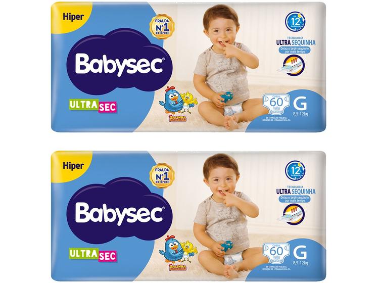 Imagem de Kit Fraldas Babysec Ultrasec Galinha Pintadinha