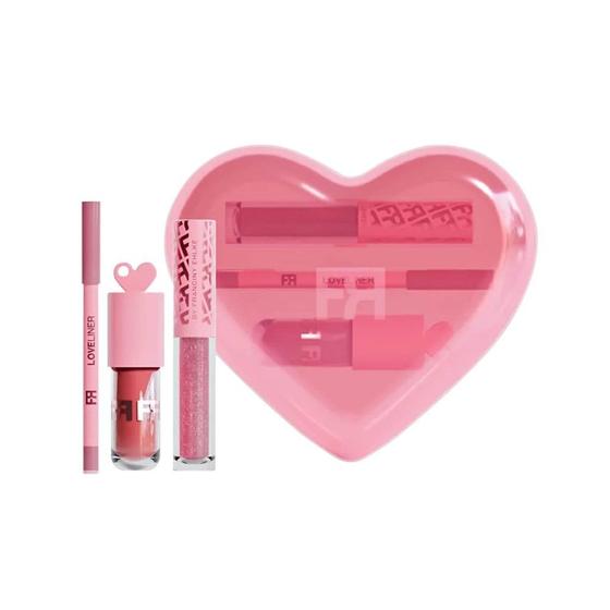 Imagem de Kit Fran By Franciny Ehlke Love 2 Gloss Labial + 1 Lápis Labial