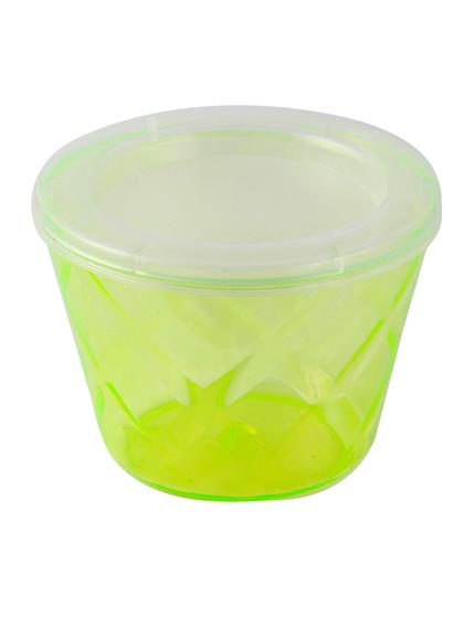 Imagem de kit frasco Sobremesa doces frutas sorvete festa 250ml Cristal Com Tampa 4 Unidades