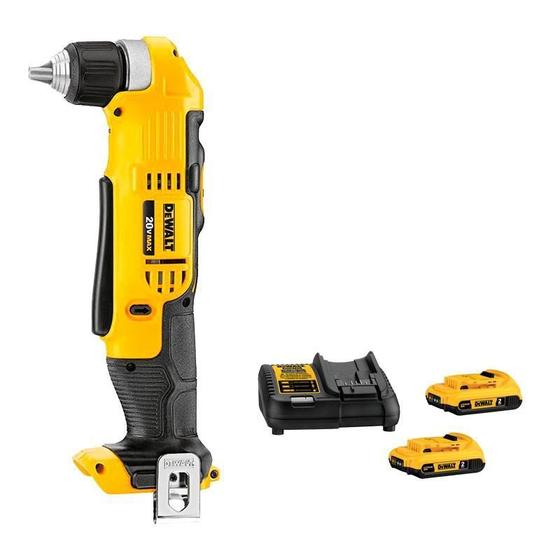 Kit Furadeira Angular 3 8 Bateria 20V Dewalt Dcd740B 2 Outros Ferramentas e Jardim Magazine Luiza