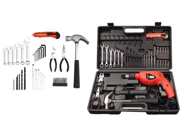 Imagem de Kit Furadeira de Impacto 1/2 VVR Black&Decker