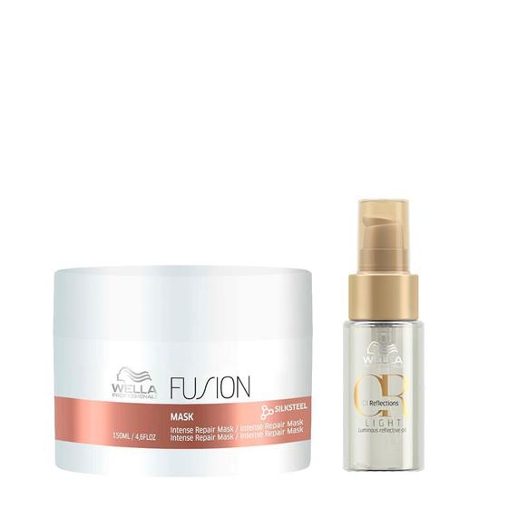 Imagem de Kit Fusion Máscara e Oil Reflections - Wella Professionals