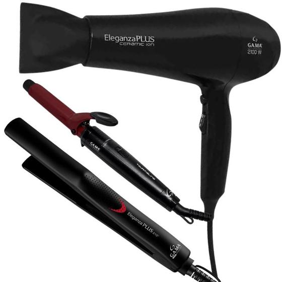 Prancha Alisadora Secador Alisadora Secador De Cabelo 127v Prancha