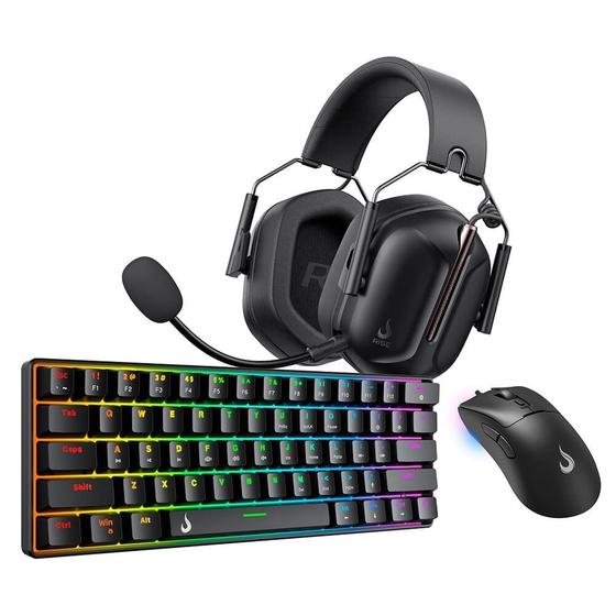 Kit Gamer Full Set 03 Rise Mode Black Red, Teclado Mecânico GM1 Black RGB Red, Mouse G1 Pro Black 12000 DPI e Headset G1 Black , Preto - RM-GFS03-BRED Menor preço em Kit Gamer Full Set 03 Rise Mode Black Red, Teclado Mecânico GM1 Black RGB Red, Mouse G1 Pro Black 12000 DPI e Headset G1 Black , Preto - RM-GFS03-BRED