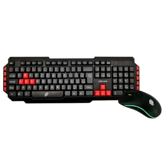 Imagem de kit Gamer Teclado E Mouse Redshot Tm307 2400 Dpi