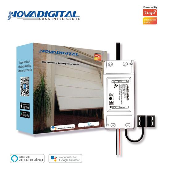 Imagem de Kit Garagem Automatica Inteligente Wifi com App Alexa Google