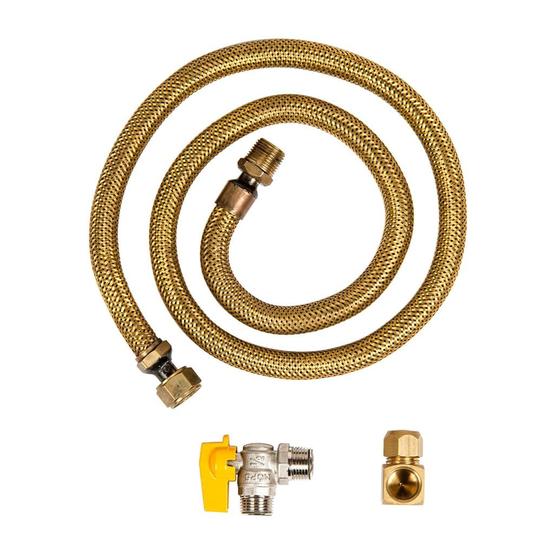 Kit Gás Natural Encanado para Fogão, Forno ou Cooktop - W10866791 Menor preço em Kit Gás Natural Encanado para Fogão, Forno ou Cooktop - W10866791