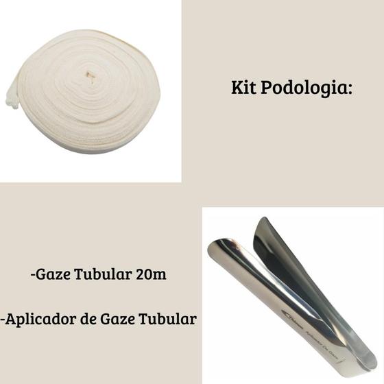 Imagem de Kit Gaze Tubular 20m + Aplicador Gaze