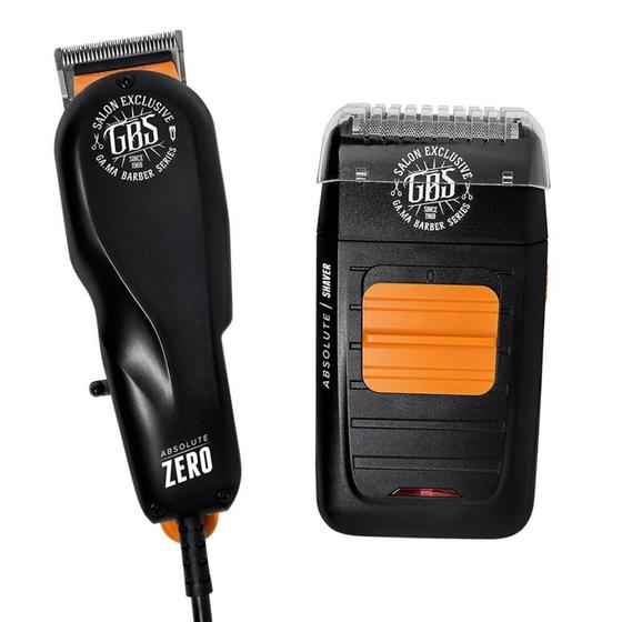 Imagem de Kit Gbs Máquina de Corte Zero e Barbeador Shaver 127V