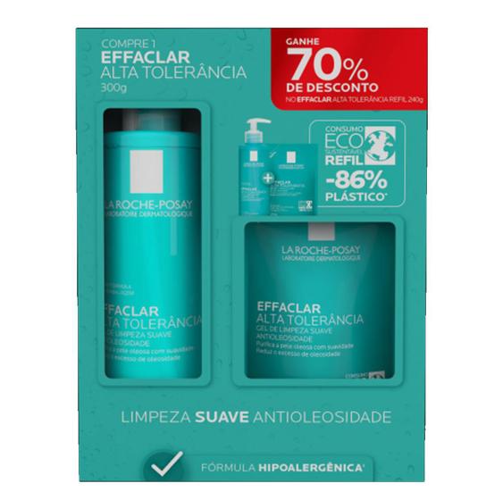 Kit  Gel Limpeza Effaclar Alta Tolerancia 300g + Refil 240ml é boa?