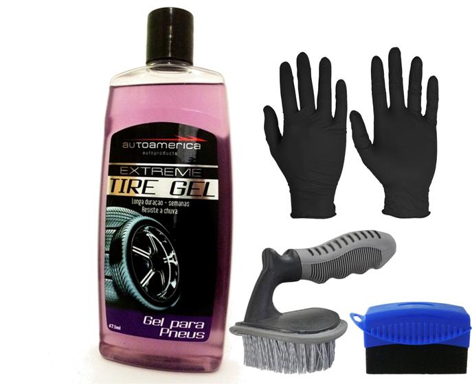 Imagem de Kit gel para pneus Extreme Tire Gel 473ml - Autoamerica