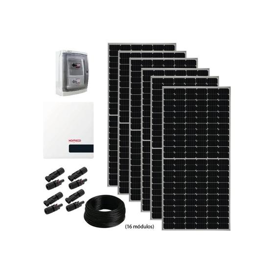 Imagem de Kit Gerador Fotovoltaico 8,80 kWp Fibrocimento Metálico