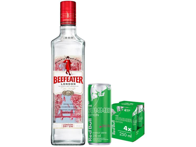 Imagem de Kit Gin Beefeater Dry 750ml + Bebida Energética
