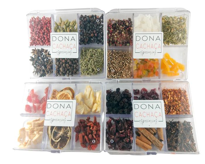 Kit Gin Tonica 24 Especiarias 240 Drinks Menor preço em Kit Gin Tonica 24 Especiarias 240 Drinks