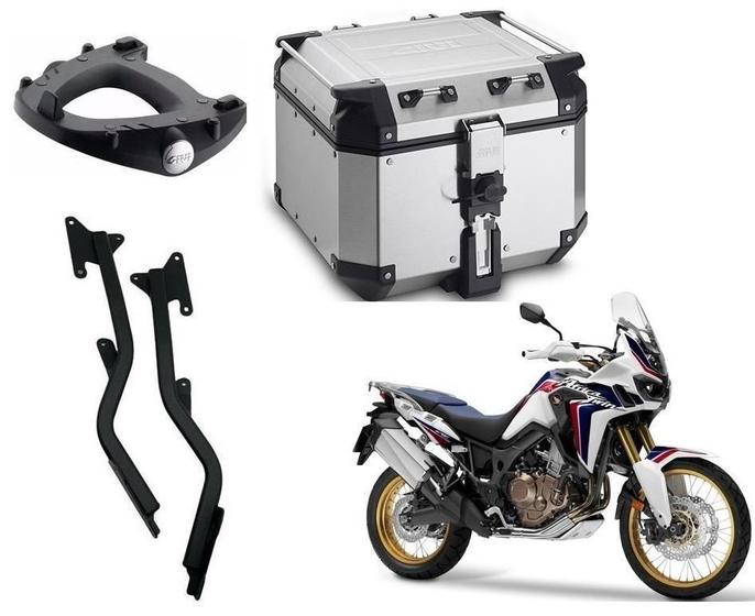 Imagem de Kit Givi Bau Obkn42A+Base+Suporte 1179F Africa Twin 1100 21+