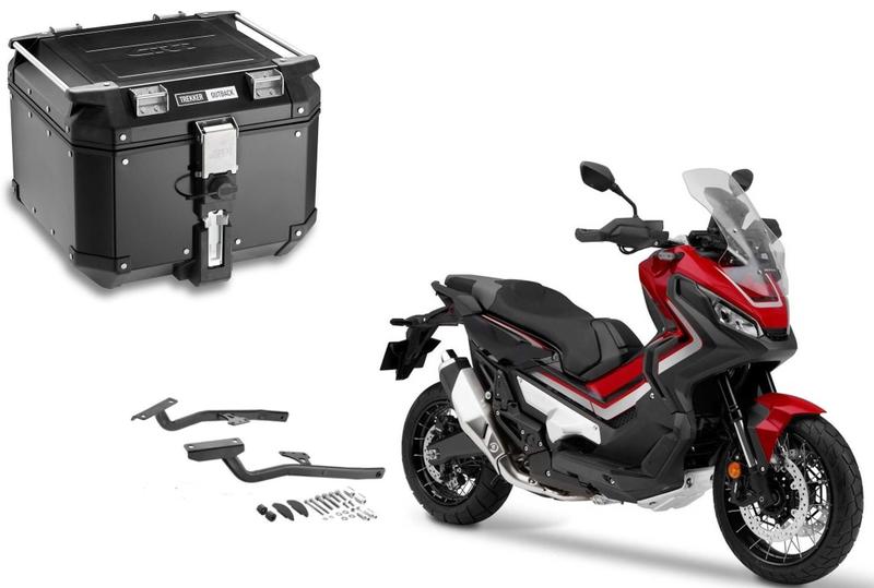 Imagem de Kit Givi Bau Obkn42B+Base M5+Suporte 1156Fz P Honda Xadv 750