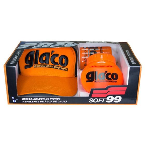 Kit Glaco Cristalizador de Vidros Glaco Big 120 ml Glaco Washer Boné Glaco Soft99 é boa?