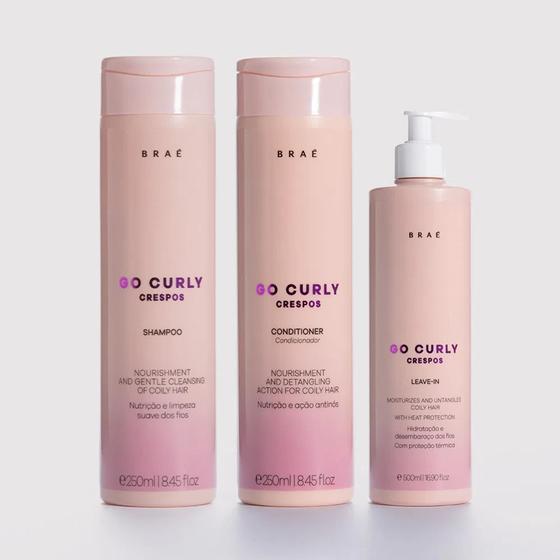 Imagem de Kit go curly crespos trio leave-in - kit go curly crespos trio leave-in