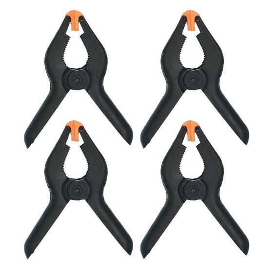 Imagem de Kit Grampo De Nylon Com 4 Peças