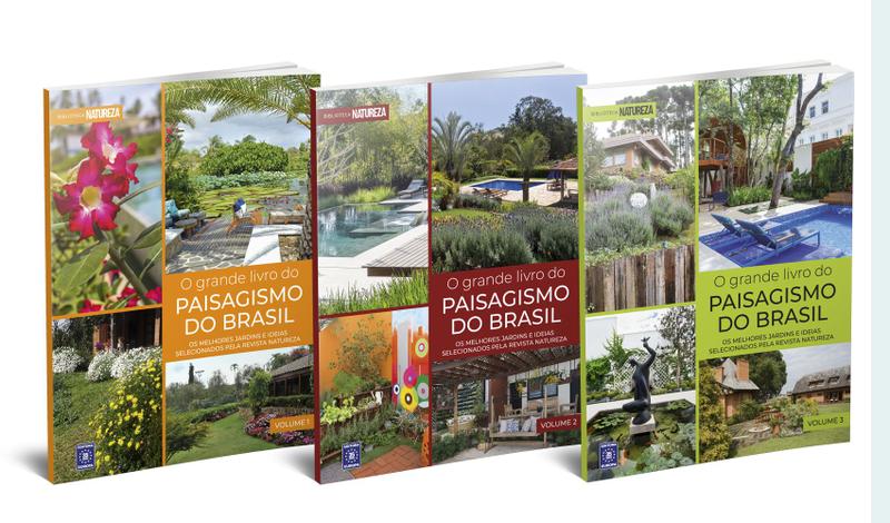 Imagem de Kit - Grande Livro do Paisagismo do Brasil - 3 Livros