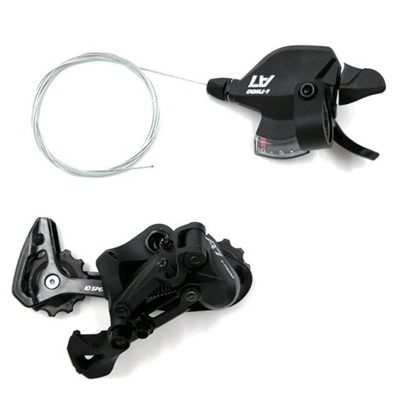 Imagem de Kit Grupo Mtb Ltwoo A7 10v Cassete 11/46 Bicicleta