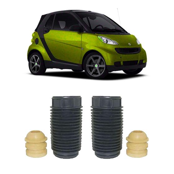 Imagem de Kit Guarda Pó Dianteiro Smart Fortwo Coupe 2012 2013 2014 15