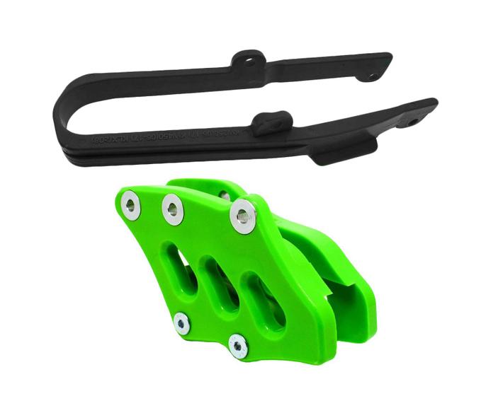 Imagem de Kit Guia De Corrente Dianteiro Traseiro Biker Kx 250 2021... Kx 450x