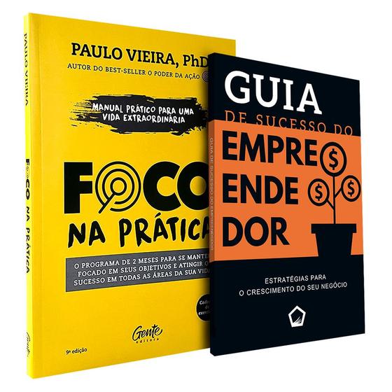 Imagem de Kit Guia de Sucesso do Empreendedor + Foco na Prática