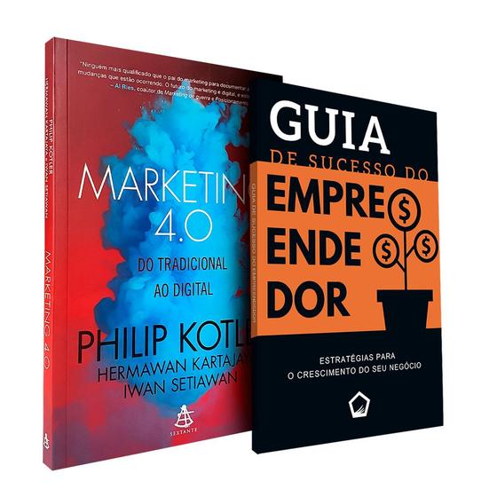 Imagem de Kit Guia de Sucesso do Empreendedor + Marketing 4.0