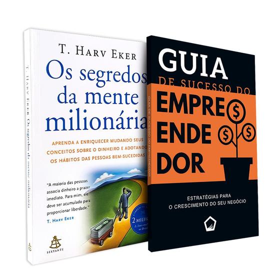 Imagem de Kit Guia de Sucesso do Empreendedor + Os Segredos da Mente Milionária