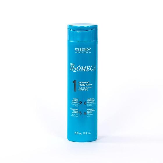 Imagem de Kit H2ômega Shampoo, Máscara e Spray 250 ML