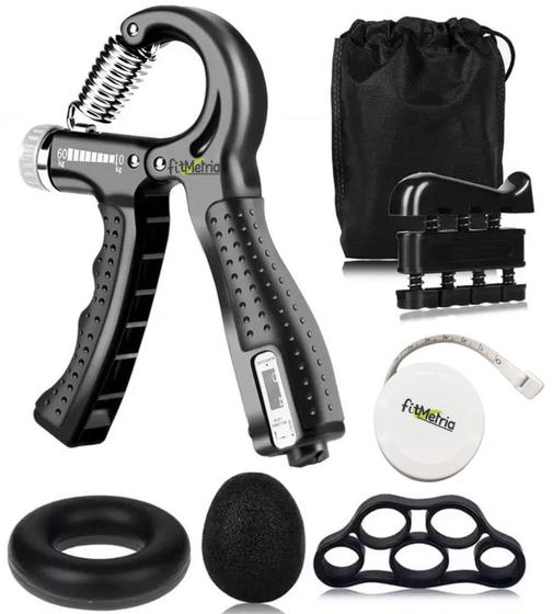 Kit Hand Grip Fortalecimento antebraço Mãos Dedos flexor de Punho Fisioterapia Fitmetria Menor preço em Kit Hand Grip Fortalecimento antebraço Mãos Dedos flexor de Punho Fisioterapia Fitmetria