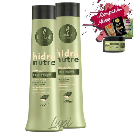 Imagem de Kit Haskell Hidranutre Shampoo E Condicionador 500ml