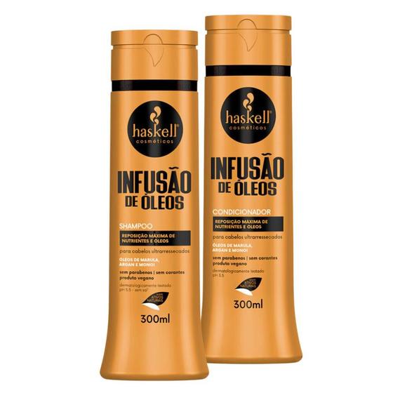 Imagem de Kit Haskell Infusão de Óleos Duo 300ml