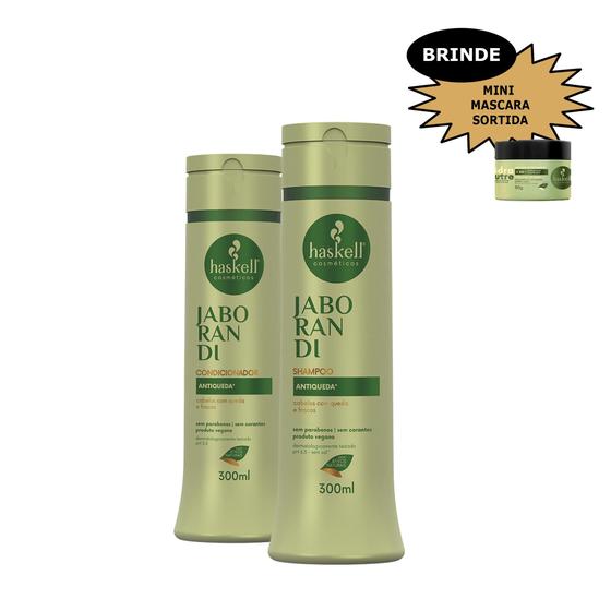 Imagem de Kit Haskell Jaborandi Shamp cond 300ml Mimo